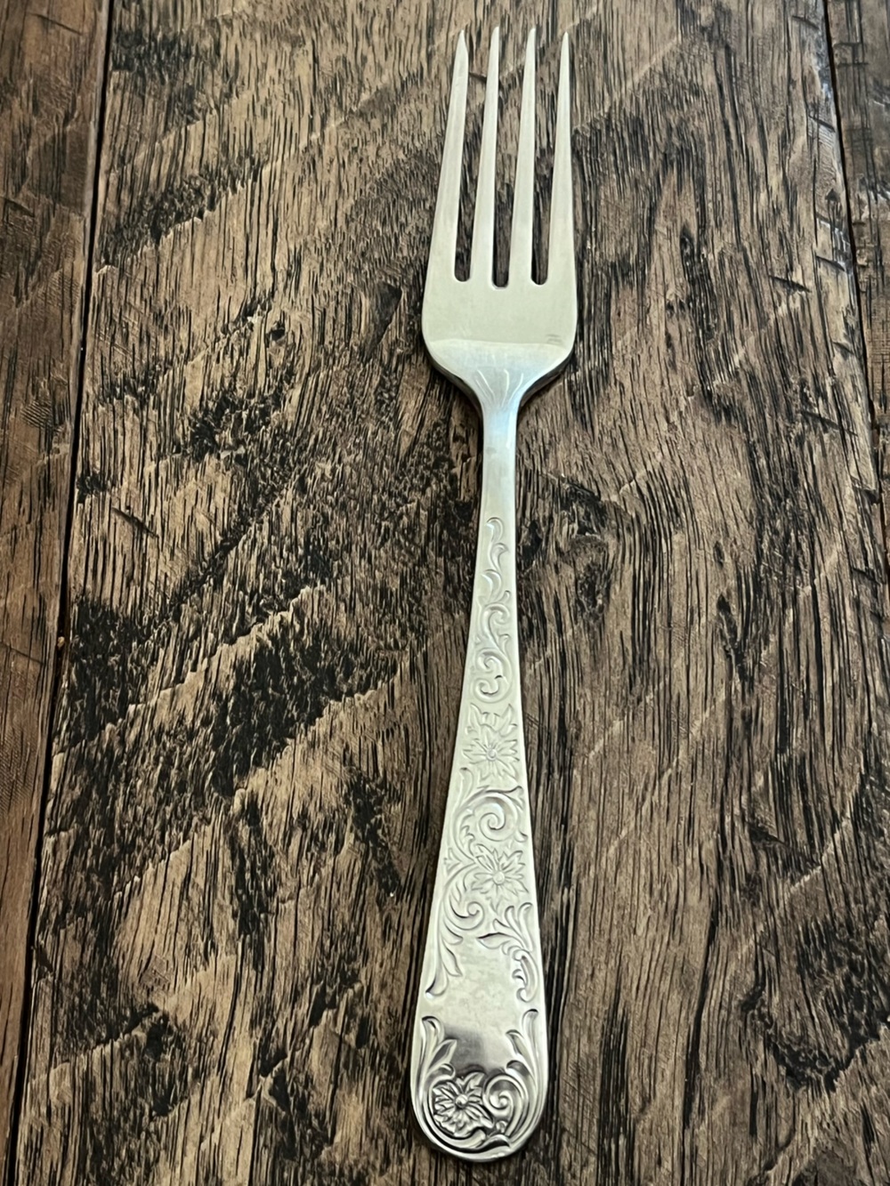 Maryland Engraved Stainless Salad Fork (1) by Lenox